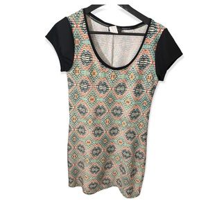 Tribal Printed Dress